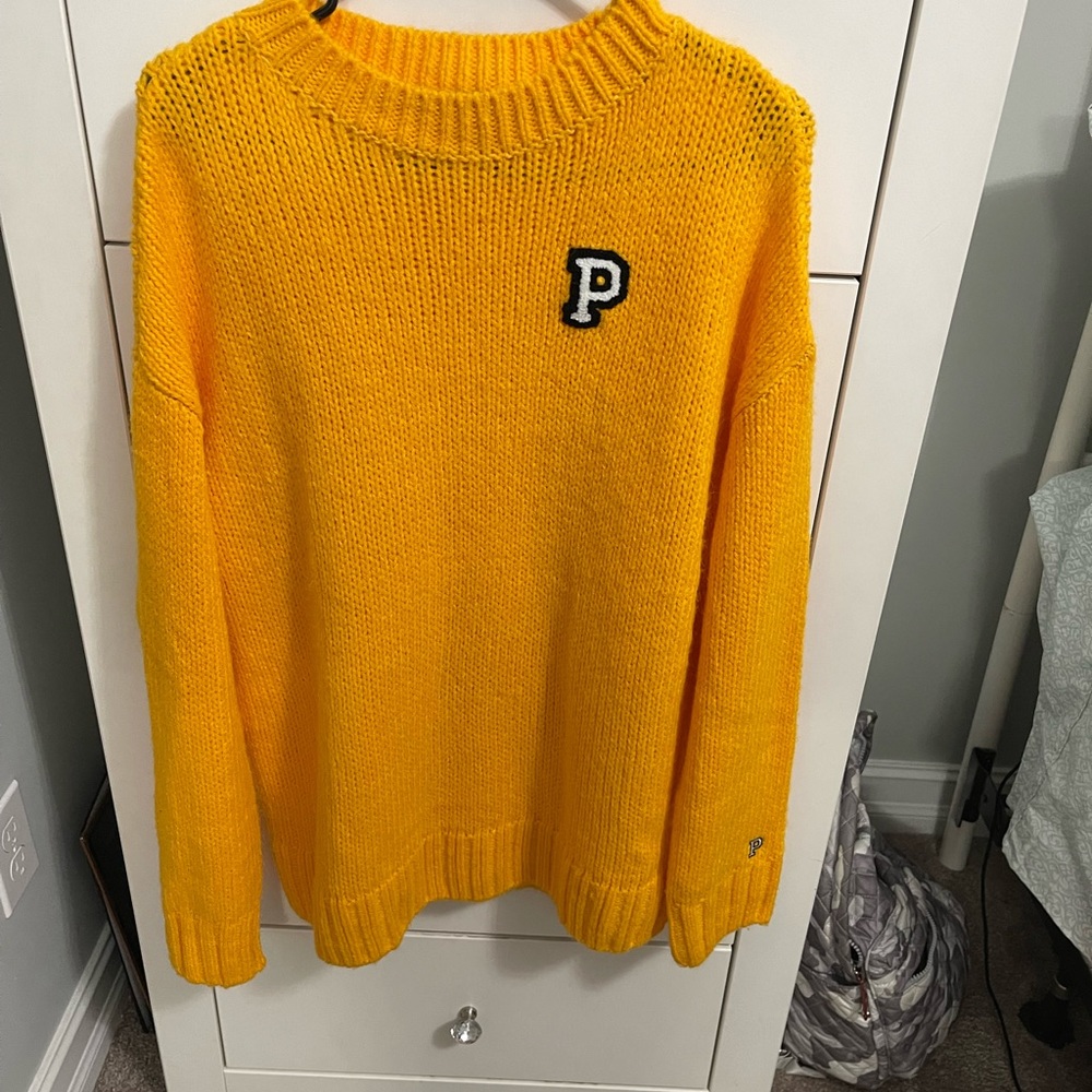 PINK Yellow Sweater
